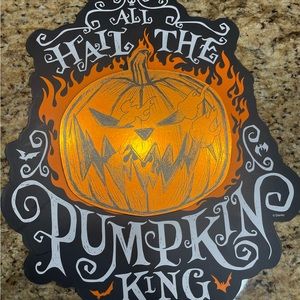 Nightmare Before Christmas Wall Sign